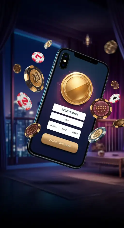 Illustration du formulaire d'inscription rapide et sécurisé de Celsius Casino, montrant les champs à remplir pour créer un nouveau compte joueur sur la plateforme.
